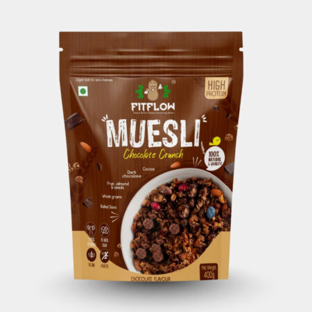 Chocolate Muesli with Nuts & Cookies
